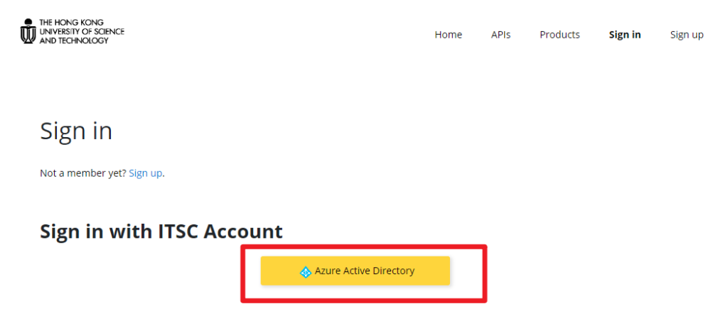 hkust-api-portal-itsc-account