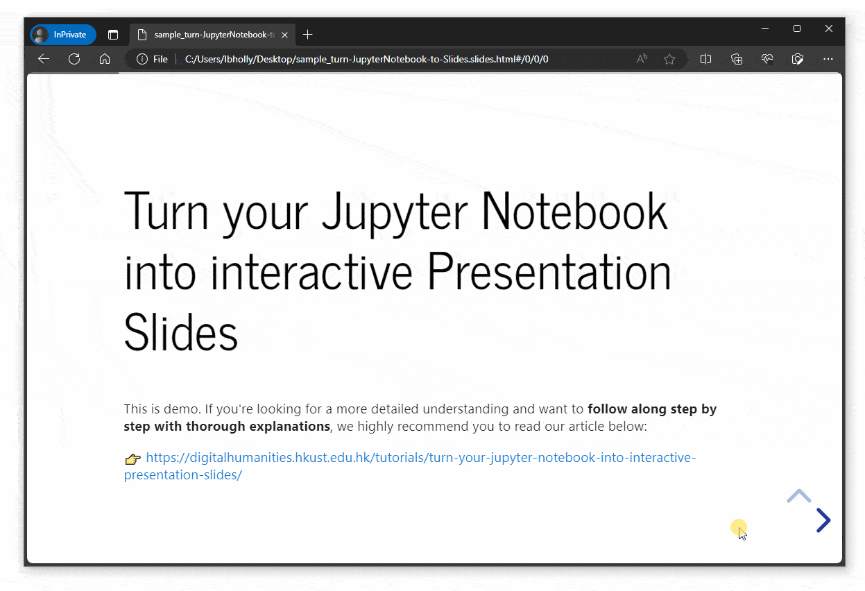 preview of html jupyter slides