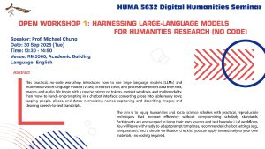 HUMA 5632 Workshop 1_v1